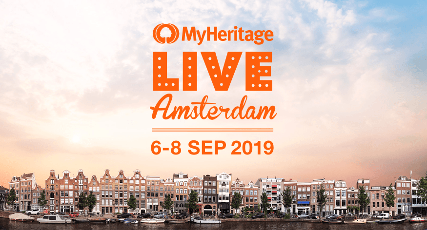 Annoncering af MyHeritage LIVE 2019