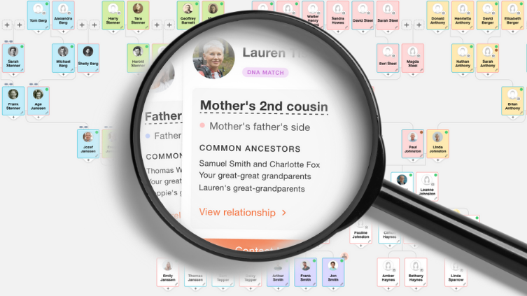 Brugere deler deres positive oplevelser med Cousin Finder™ på MyHeritage