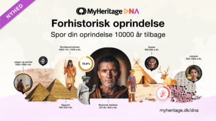 Vi præsenterer Forhistorisk oprindelse: Spor din oprindelse 10.000 år tilbage