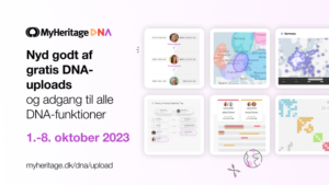 Upload dine DNA-data til MyHeritage og få gratis adgang til alle DNA-funktioner