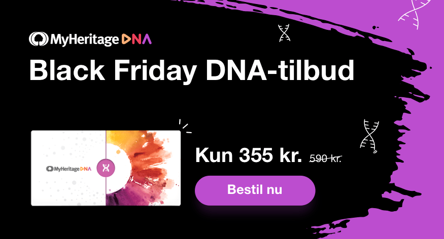 Kæmpe Black Friday-tilbud på MyHeritage DNA