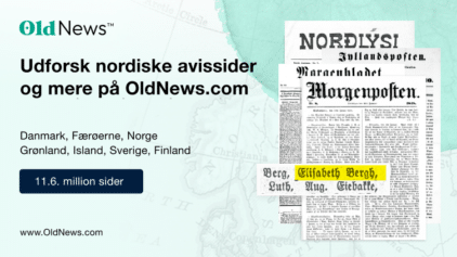 Udforsk millioner af nordiske avissider på OldNews.com 