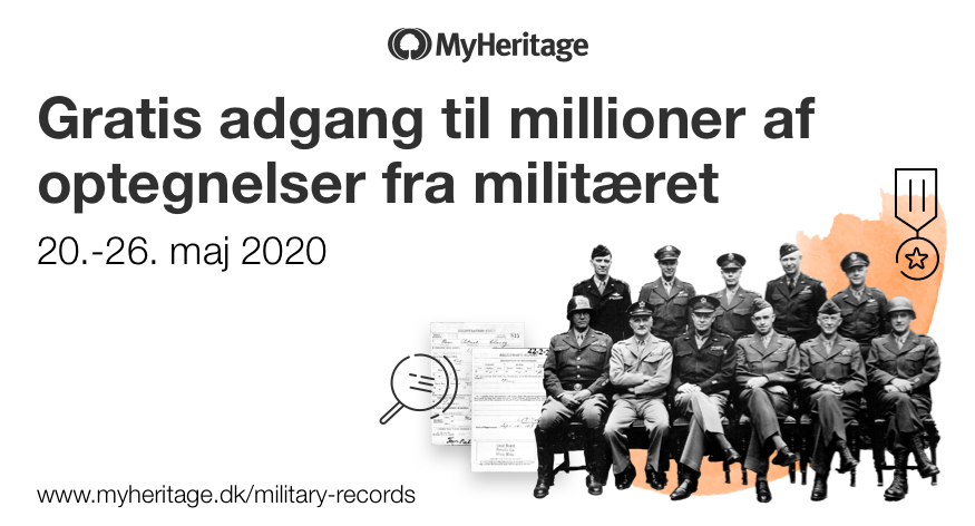 Opdag dine forfædres rolle i historien med gratis optegnelser fra militæret