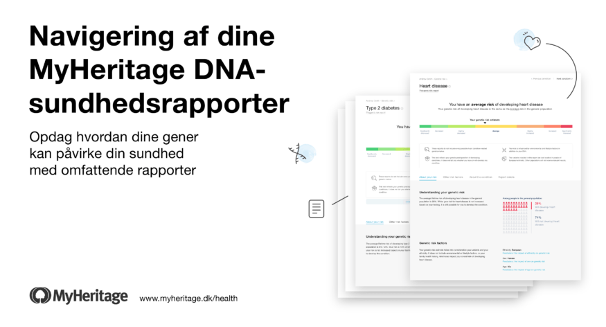 Navigering af dine MyHeritage DNA sundhedsrapporter