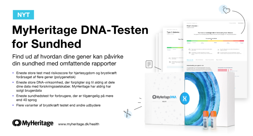 Introducering af MyHeritage DNA-Testen for Sundhed