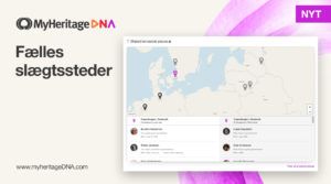 Ny funktion: Fælles slægtssteder for DNA-matches