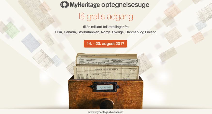 Søg gratis blandt 1 milliard folketællinger
