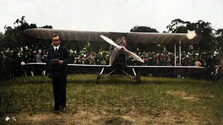 Aldrig før sete fotos af vigtige øjeblikke i luftfartens historie