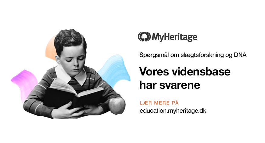 Vi introducerer MyHeritage Uddannelse