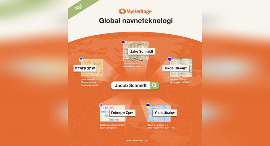 Ny funktion: Global navneteknologi