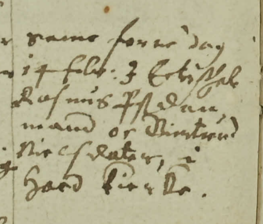 Transskription: samv(iede) samme dag 14. febr: (1647) I Ægteskab Rasmus Pederssøn og Gertrud Nielsdatter i Hoed Kirke