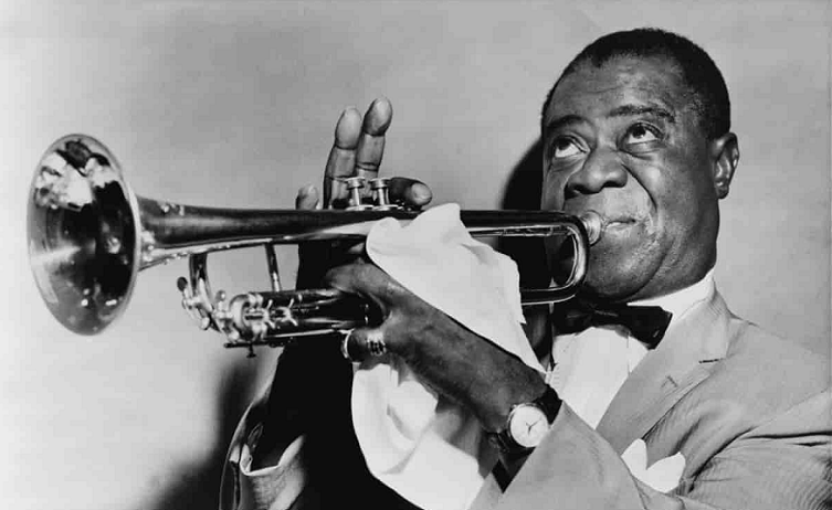 Louis Armstrong mindes