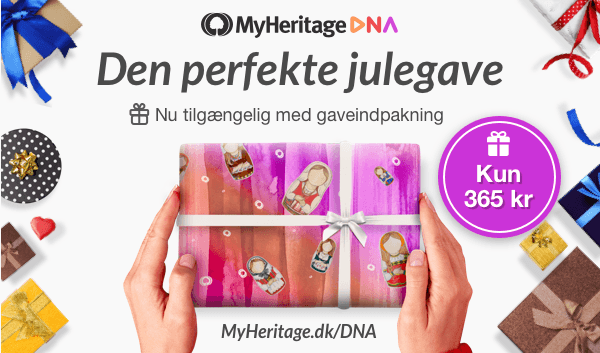 MyHeritage DNA-sæt er nu tilgængelige med gaveindpakning